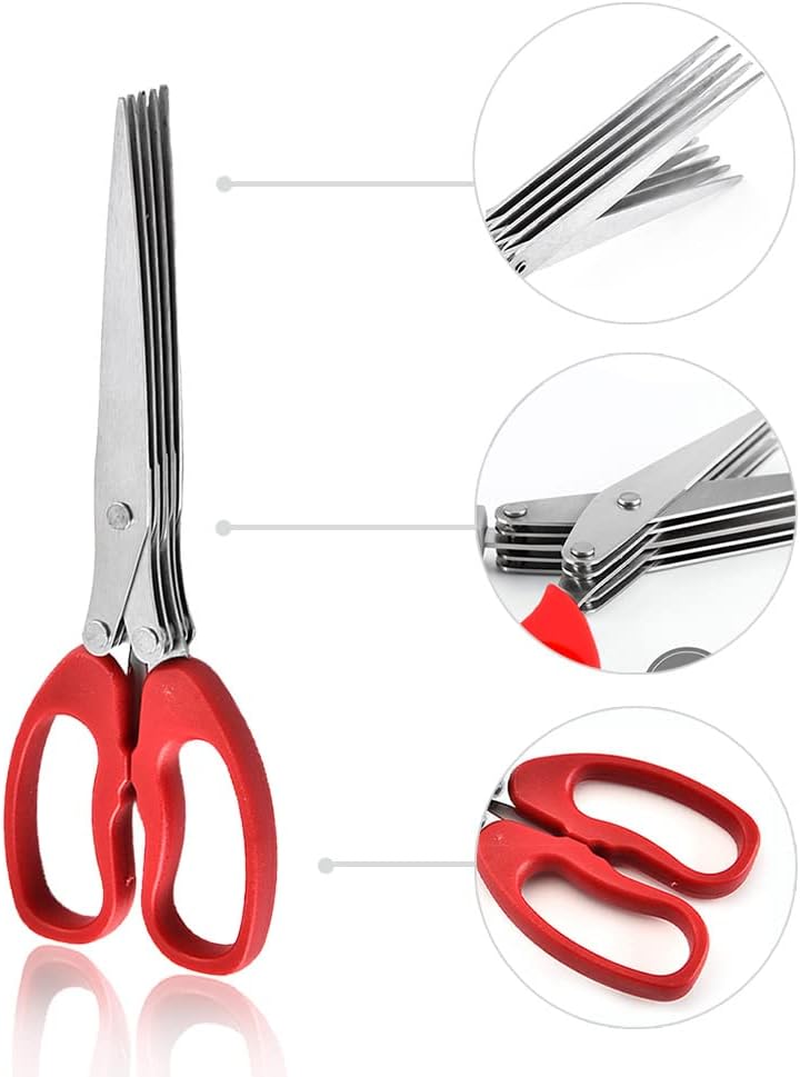 Shredder Scissors Multipose Multi-Blade Cutting Shears with