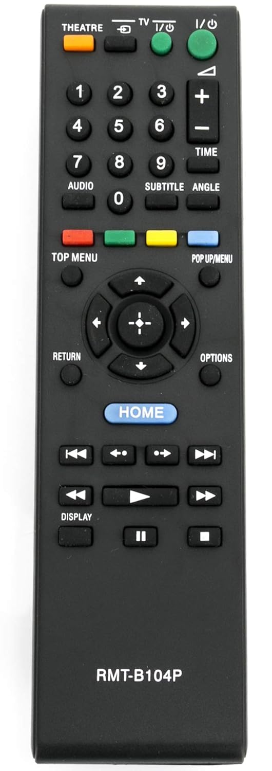 allimity RMT-B104P Remplacer la Remplacer la télécommande pour Sony BLU-Ray BDP-S360/560
