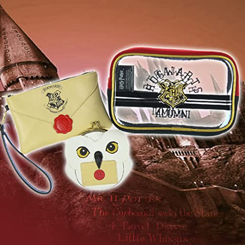 Harry Potter Hogwarts Alumni Jrs. Gift Set Makeup Case Zip Wallet & Coin Purse4