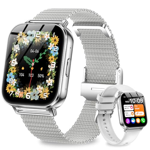 Fitoncloud Smartwatch Donna Uomo con Batteria 1000mAh, 1.83" Orologio Smartwatch