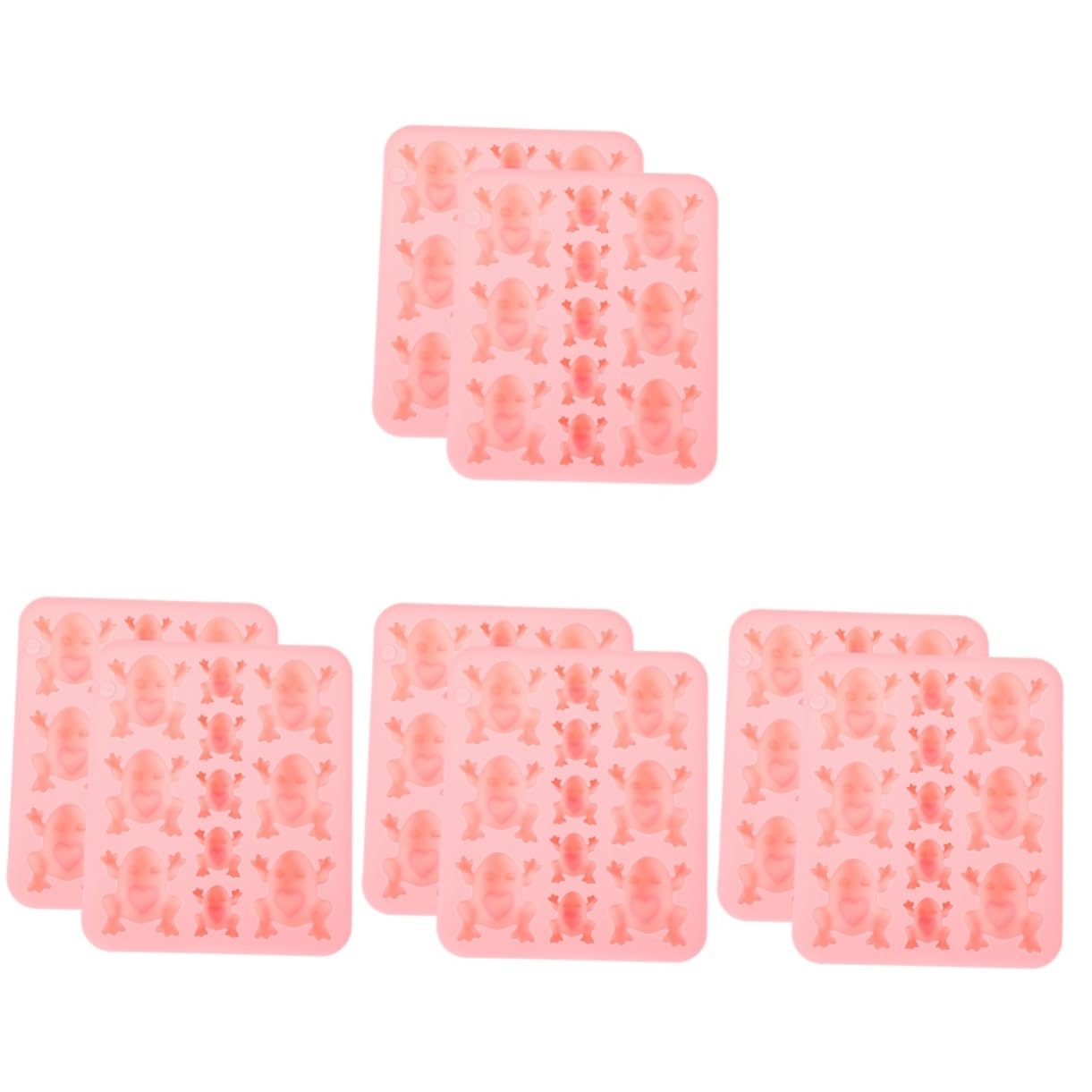 SEWACC 8pièces Moule Pour Chocolat Forme De Pour Création De Et Desserts Pâtisserie