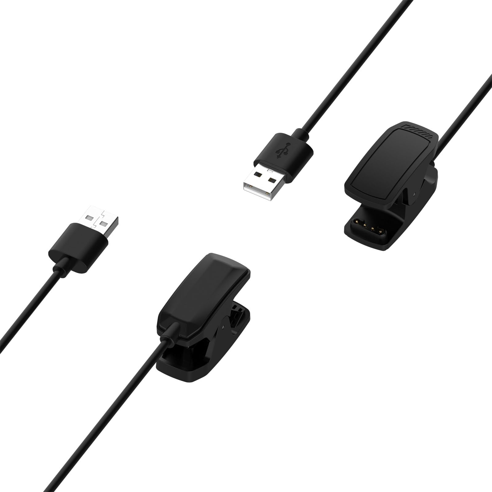 Câble de charge USB de 100 cm pour charge et synchronisation de données pour Descent G1 Solar Letel Smartwatch Alimentation pour cordon de montre intelligente Descent