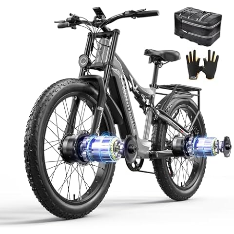VLFINA S600 Electric Mountain Bike with Dual Motors Cover