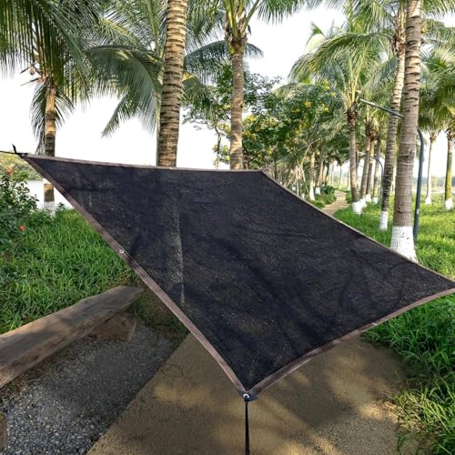 Malla parasol 90% sombreado protección solar aislamiento térmico jardín patio 6