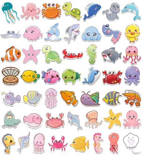 Stickers for Kids, 100Pcs Cute Animal Stickers, Vinyl Non-Repeating Sticker - image 2