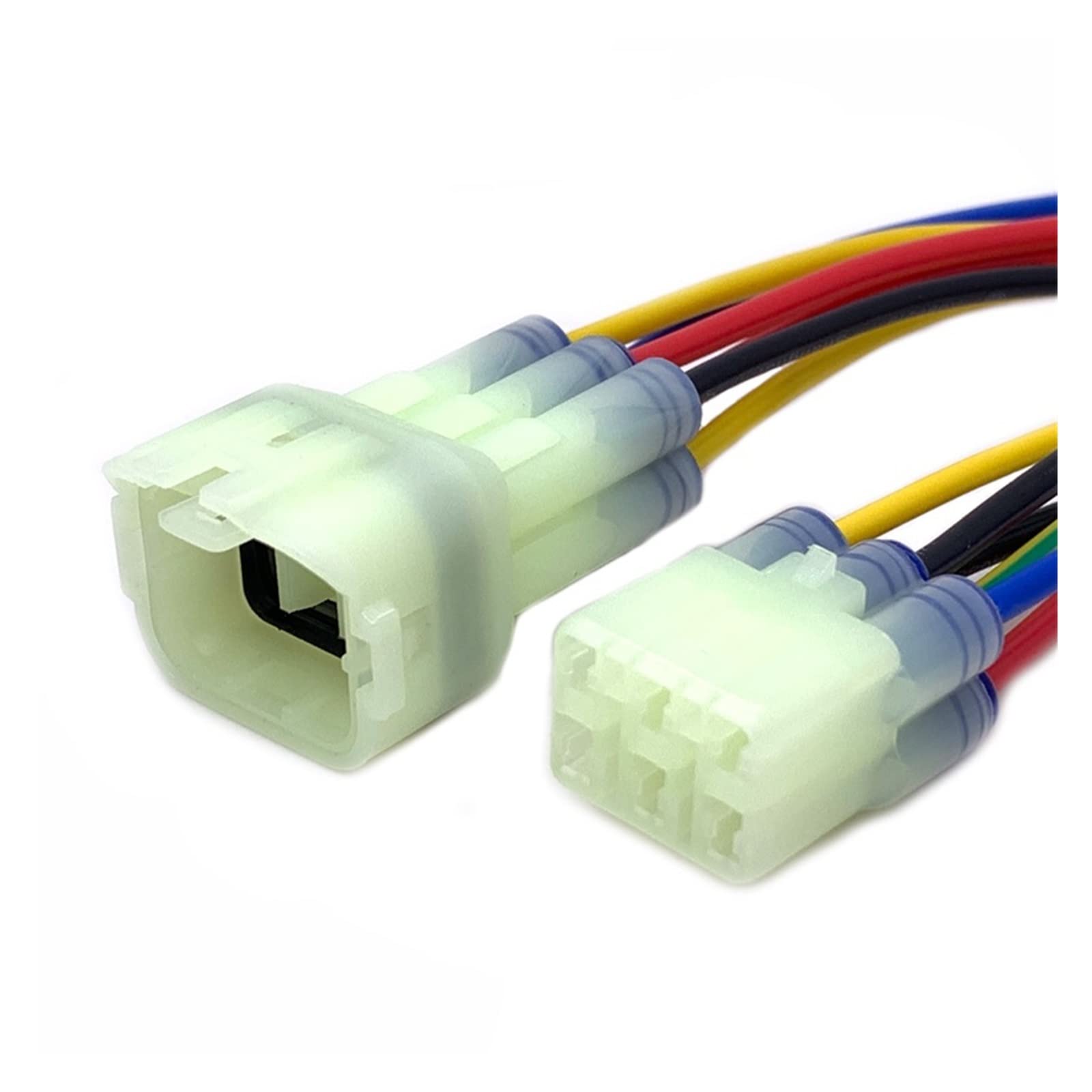 ICOBES 2 3 4 6 Pin 2.2MM Sumitomo HM 090 Auto Reversing Radar Waterproof Electrical Connector Wire Harness Male Female Plug 6187-2801 (Color : 6P Wire Harness, Size : 1 Pc with 15cm Wire)