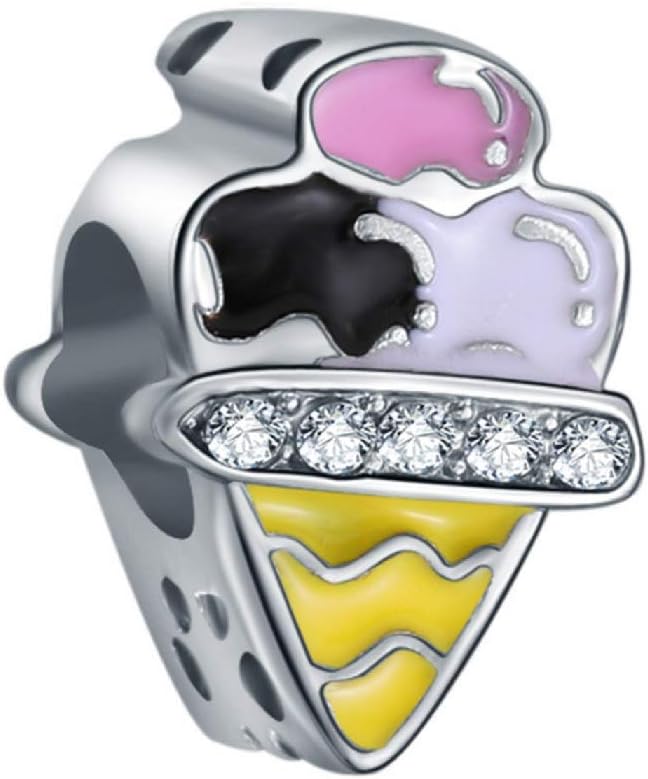 Dangle Burger and French Fries Charms