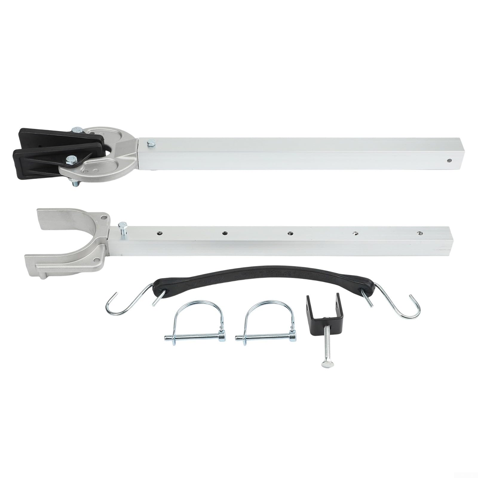 Heavy Duty Boat Transom Saver regolabile 23-35 pollici, supporto motore in acciaio zincato con testa composita per motori fuoribordo fino a 100HP, supporto antiruggine per rimorchio