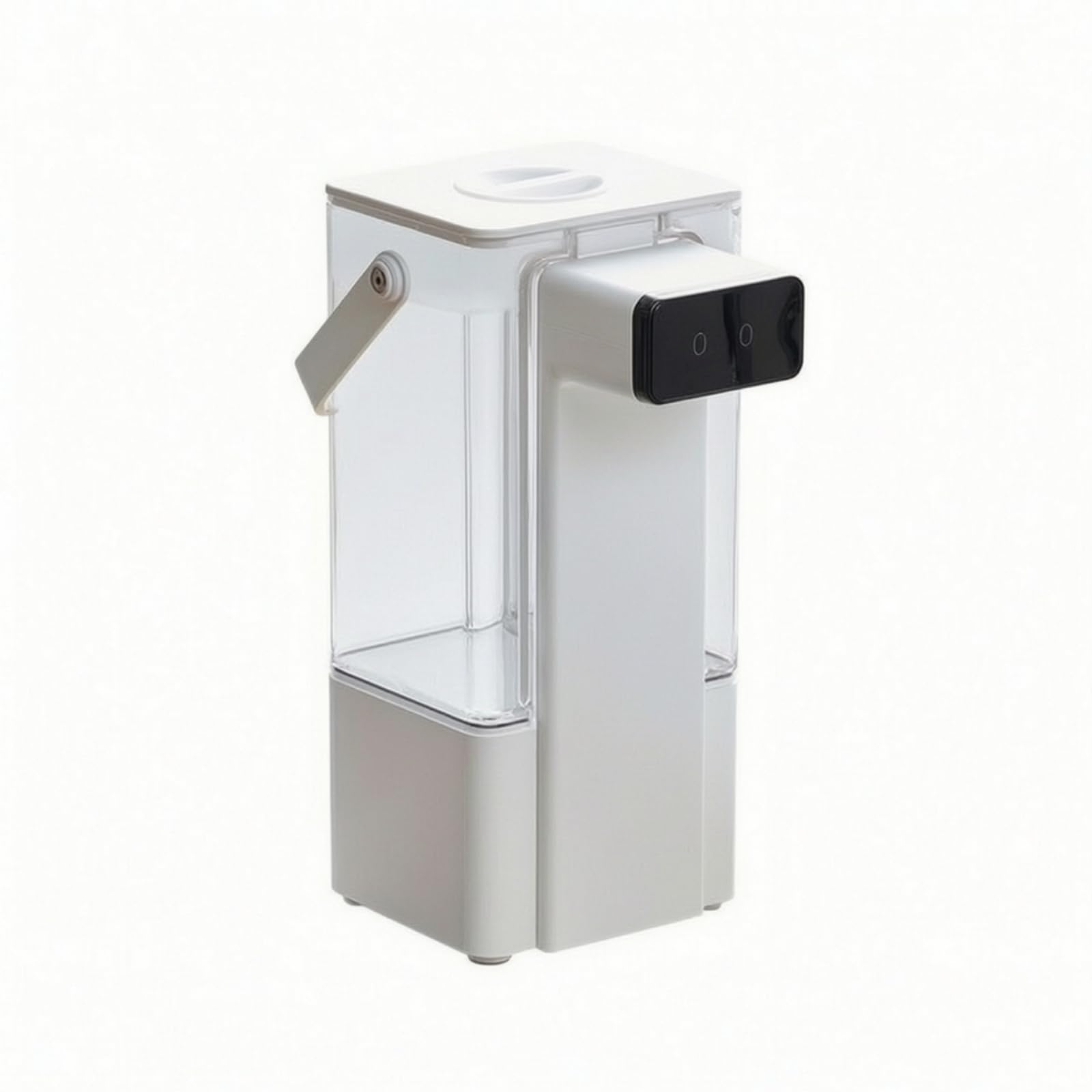 Dispenser Ricaricabile USB | Grande Capacità 800ml, Igienico, Dosatore Automatico con Serbatoio Trasparente, per