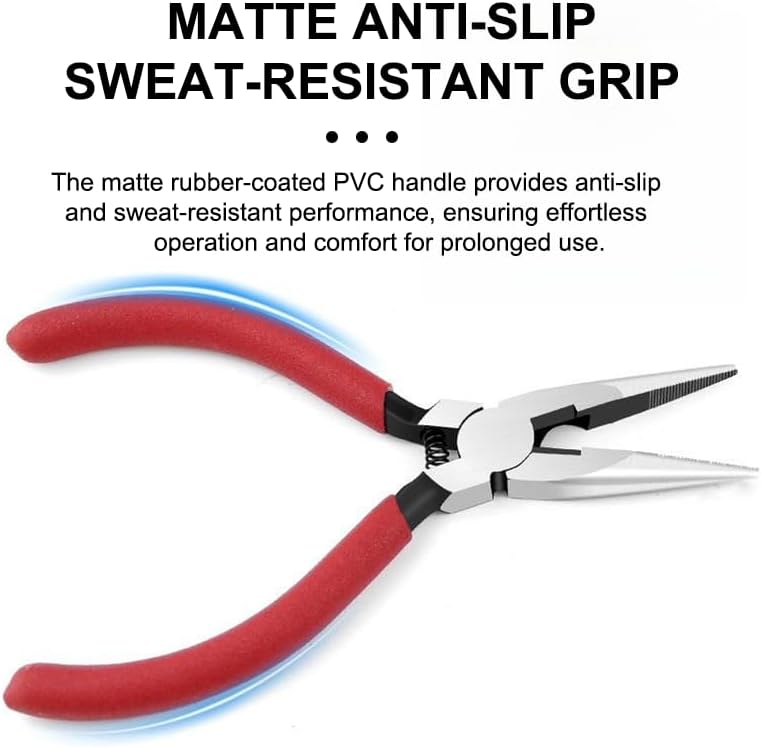 6-inch Wire Cutters, Carbon Steel Flush Diagonal Cutters Side Pliers with Non-Slip Grip Handle, Snips Wire Tool for Crafting, Jewelry Making, Electrical and Precision Cutting Needs