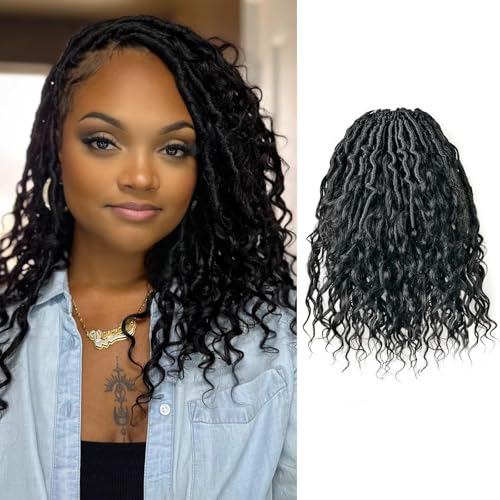 ToyoTress Boho Human Hair Locs - 12 Inch 8 Packs...