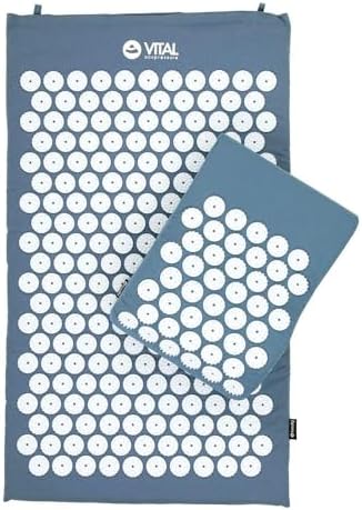 Kit d'acupression VITAL bleu, tapis 74 x 44 cm + coussin 33 x 28 ...