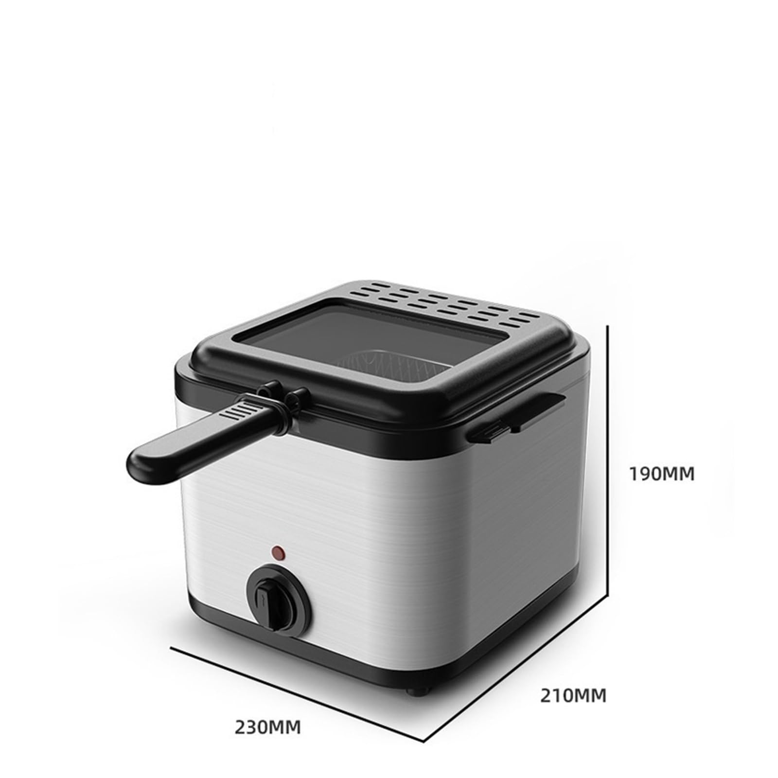 Frytkownice, Frytownica Elektryczna Mała Do Użytku Domowego Mini Wielofunkcyjna Komercyjna Frytkownica O Małej Pojemności Kontrola Temperatury