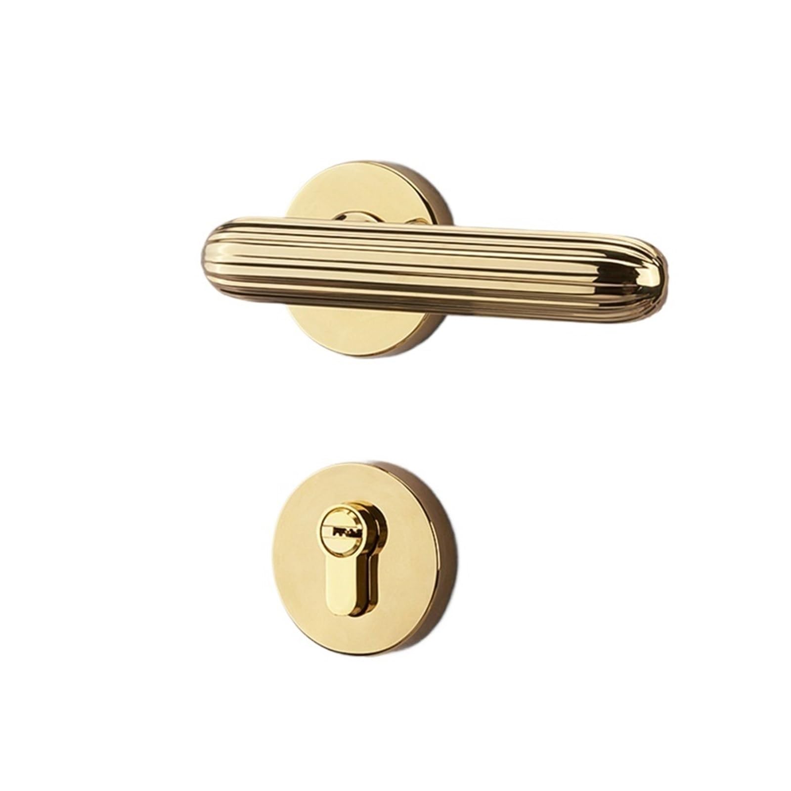 Kfvmvtdw One Color Magnetic Silent Split Lock Bedroom Handle
