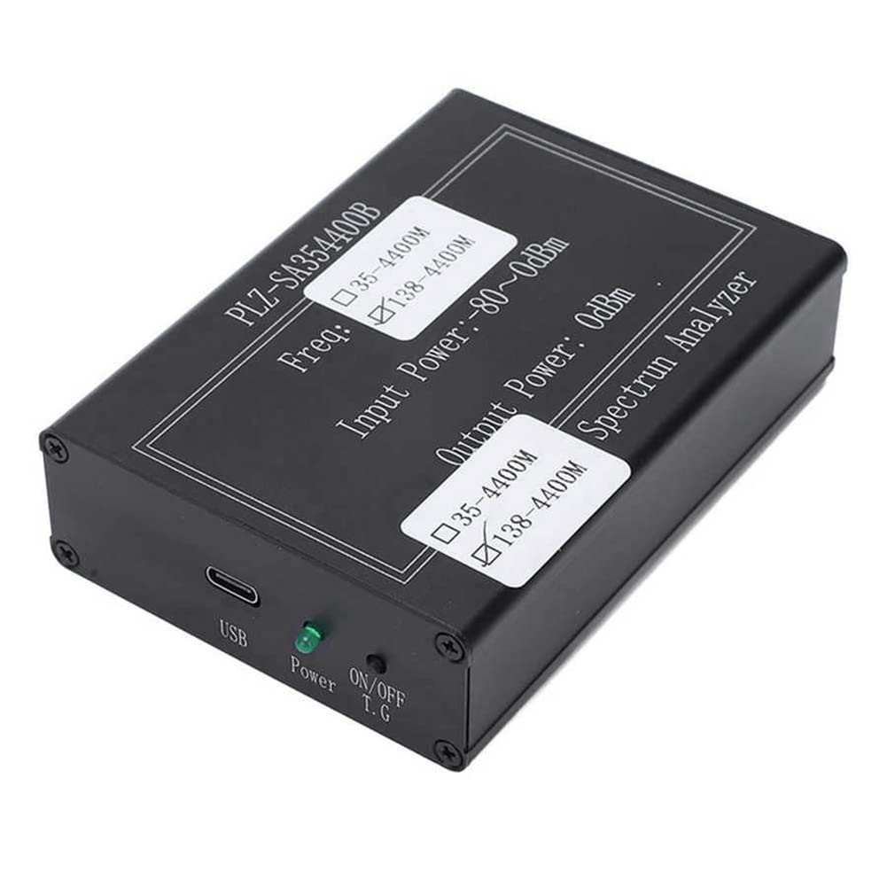 1 Stück 138–4400 MHz tragbarer Spektrum-Frequenzanalysator, einfache Bedienung, Touch-Steuerung, 4 Modi, Handheld-Spektrumanalysator