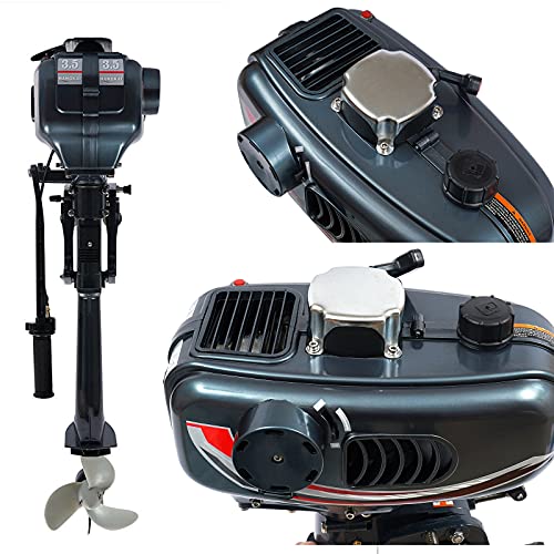 Outboard Motor Petrol 3.5 HP Electric Motor Boat Engine 2Stroke