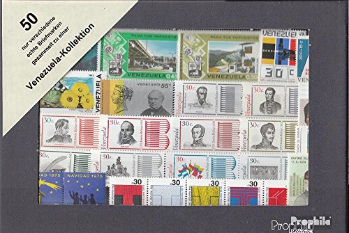 Prophila Collection Venezuela 50 Diversi Francobolli (Francobolli per i Collezionisti)