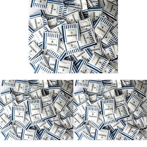 Image of SFU E Com Mawana Refined White Sugar (50Pcs) And Brown Sugar (50Pcs) Sachets 5Gm, (100 Sachets) (Pack of 3)