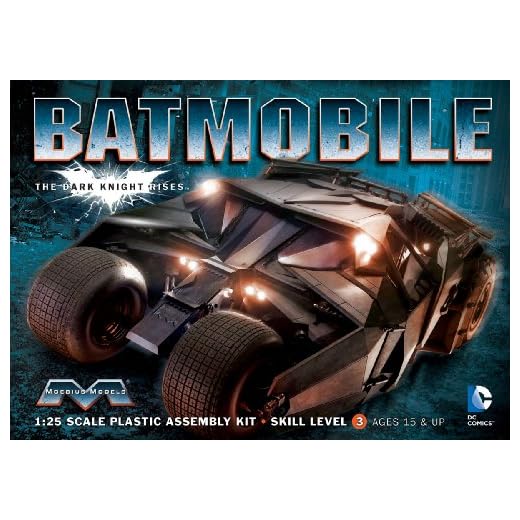 Moebius 1: 25 Escala Caballero Oscuro Vaso Modelo Kit