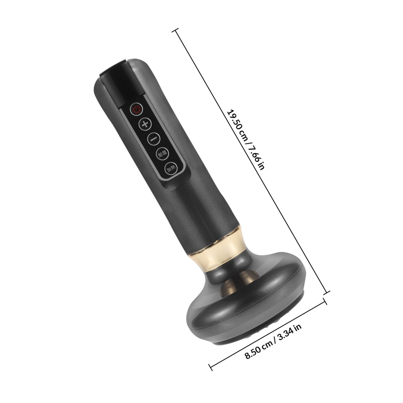 Abaodam Raspador Eléctrico Multifunción Masajeador de Manos Ventosas Herramienta de Gua Sha Eléctrica para Relajación Muscular para Spa Casa