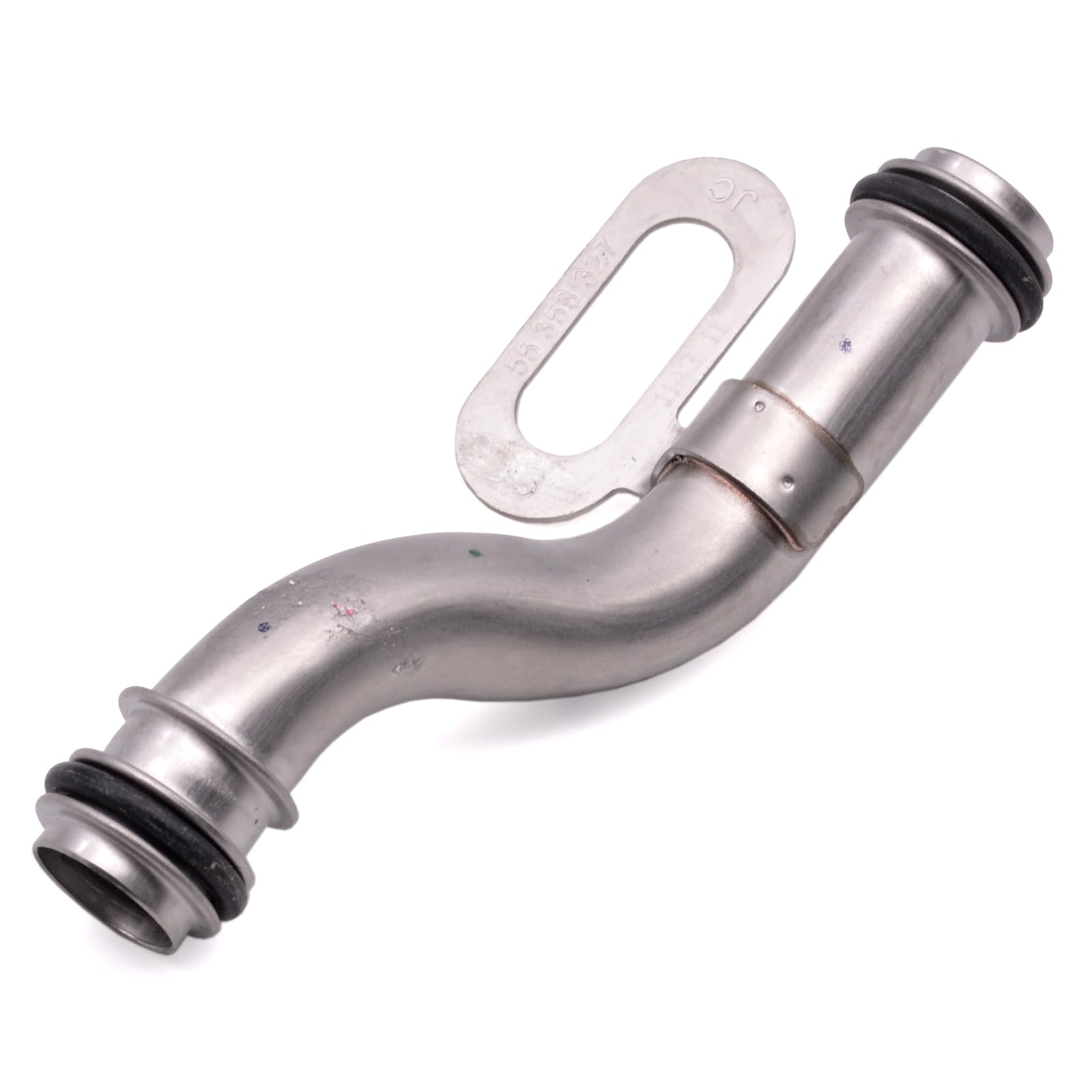 Haotom Silver Intake Pipe Oil Cooler Hose Lines For Opel Astra H Astra J Corsa D Insignia A Mokka/Mokka X Vectra C Zafira C Zafira Tourer C 1.6L 1.8L 55353327