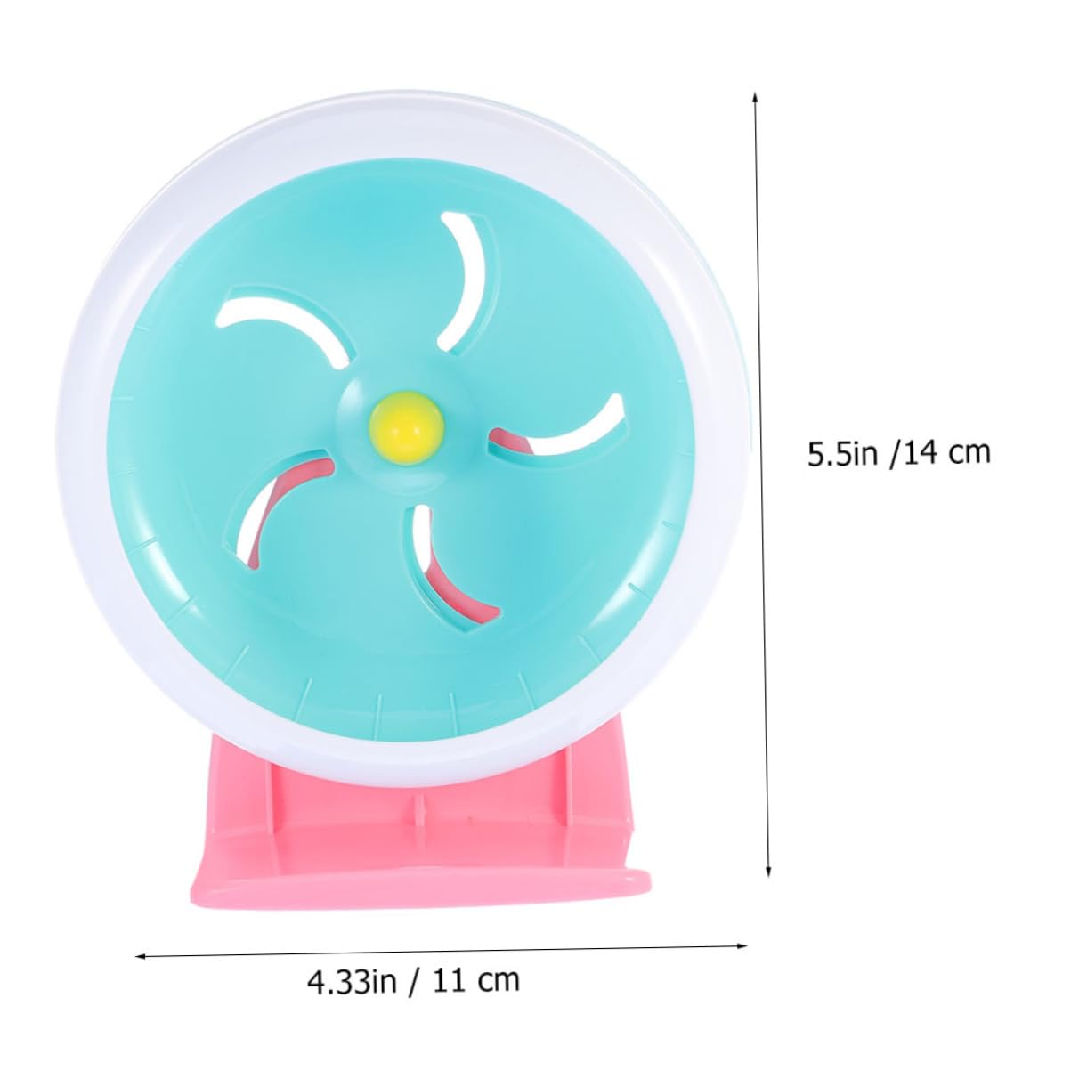 SUPVOX Hamster Exercise Wheel Animals Running Machine Silent Design for for Hamsters Mice Hedgehogs Easy to Install Enjoyable Plaything