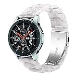 Elegant - Es gibt spezielle und schöne Farbmischung im Harzmaterial. Das Armband sieht daher luxuriös, edel und elegant aus. Es ist ideal, um Ihre Uhr zu personalisieren.