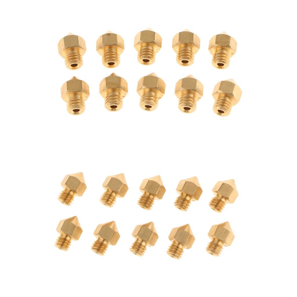 CLUB BOLLYWOOD Copper 3D Printer 10X0.3mm+10X0.4mm Extruder Brass Nozzle Print Head Durable, | Consumer Electronics | Gadgets & Other Electronics | Other Gadgets | Other Gadgets-image-43