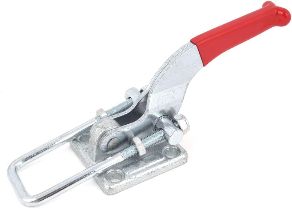 Quickly Holding Red Plastic Wrapped Handle Door Bolt Type Toggle Clamp 1820Kg 40370 (f4bc816ae56f08dd4af0ea46d14c805b)