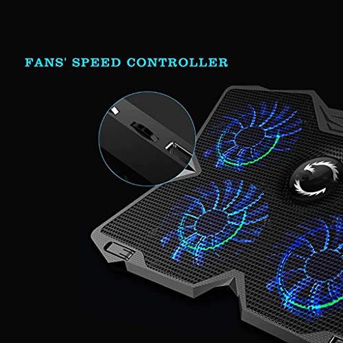 Base para Laptop con Cooler y Cuatro Ventiladores miniatura 6