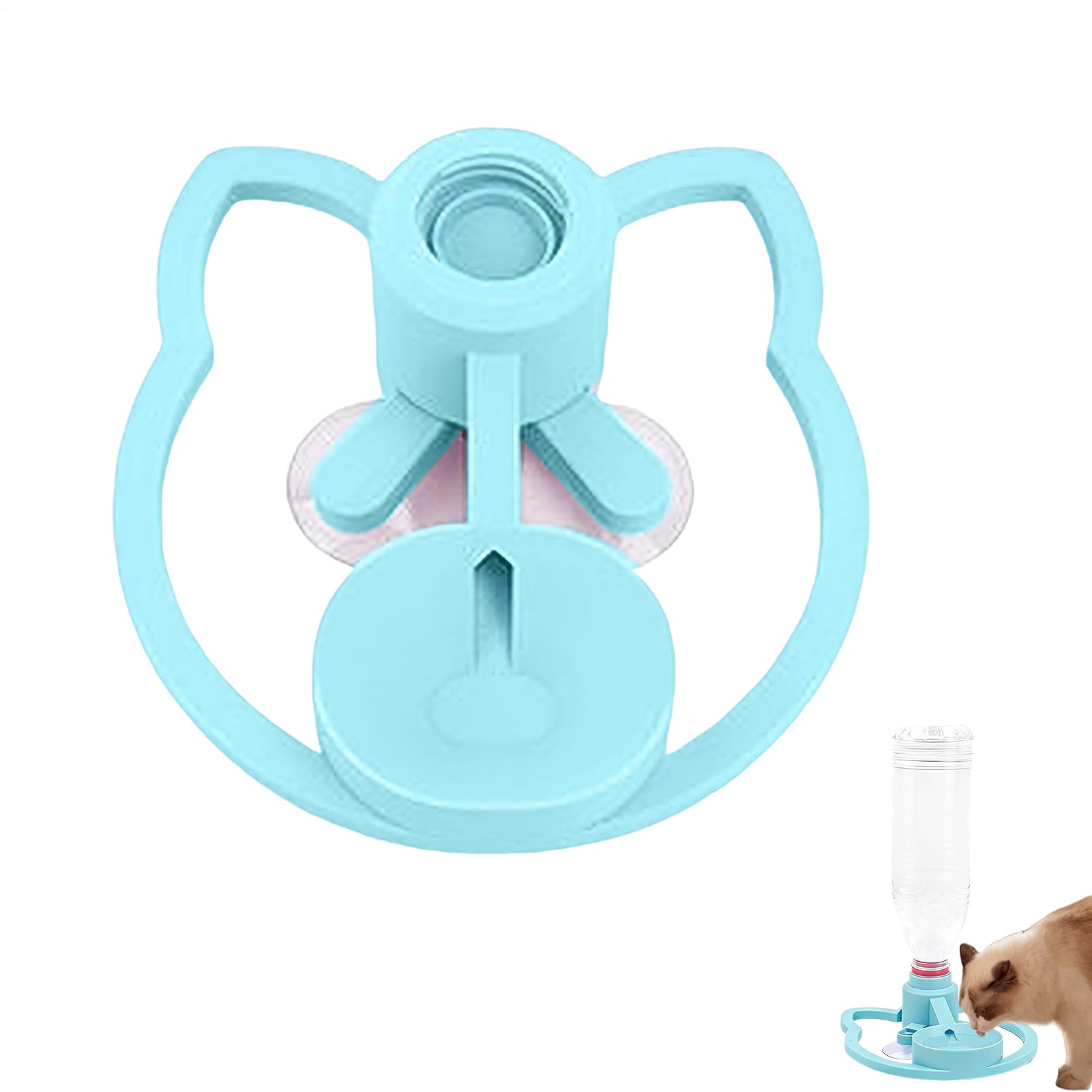 Supporto per abbeveratoio d'acqua per gatti | per animali domestici automatici con antiribaltamento,Base per fontana d'acqua per - per cucciolo razza piccola media grande uso