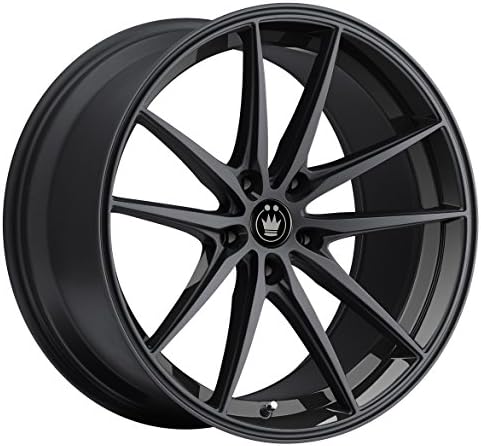 Konig OVERSTEER Gloss Black Wheel with Painted and tpms (18 x 8. inches /5 x 108 mm, 45 mm Offset)