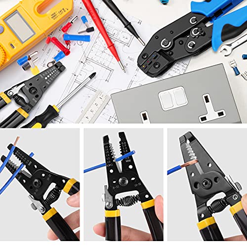 Ecarke crimpatrice capicorda 4 in 1, pinza