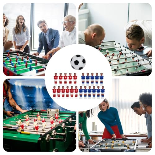 Pièce de remplacement de football de table en résine durable, finition créative pour table