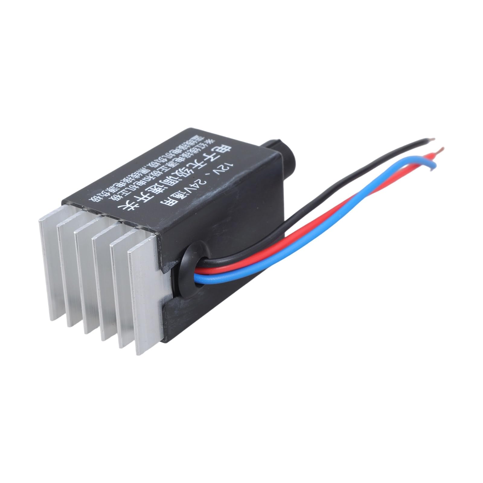 Tsophreniq With Heat Sink 12V 24V 7A Universally 3 Wire Speed Controller For Blower Fan Motor Pumps Regulation Controller Regulator Electric