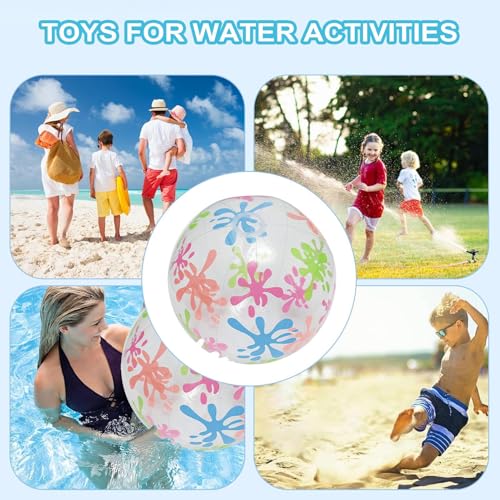 Ballon gonflable pour piscine compact résistant pour fêtes d'été - 4