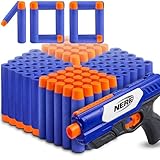 Retoo 100 Pfeile für Nerf Elite Elite Blasters 7,2cm für Refill Spielzeugpistole Bullets Refill Darts Foam Geeignet für Nerf N-Strike Nachfüllpack für Kinder Draußen und Familie Munition Blau