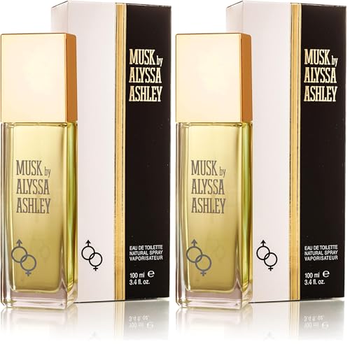 Alyssa Ashley Musk Agua de Colonia - 450 gr (Paquete de 2)