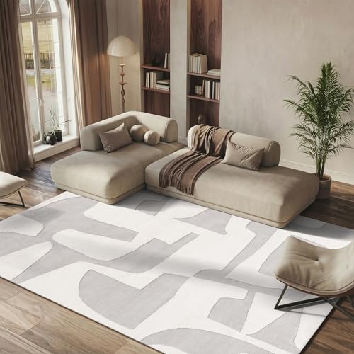 Tapete Safavieh Casablanca 6' x 9' Gris e Ivory miniatura 1