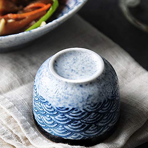 DOITOOL 5-Delige Keramische Japanse Sake Set Sake Serveerset Sake Cups Set 180Ml 20Ml - Image 3