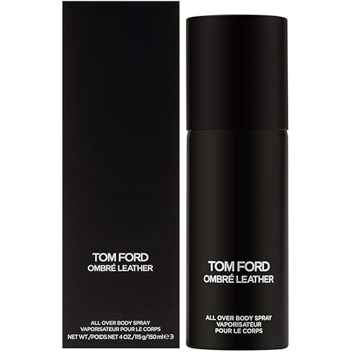 Tom Ford Ombre Leather All Over Body Spray, patchouli, cardamom, Clear, patchouli, cardamom, 4 oz