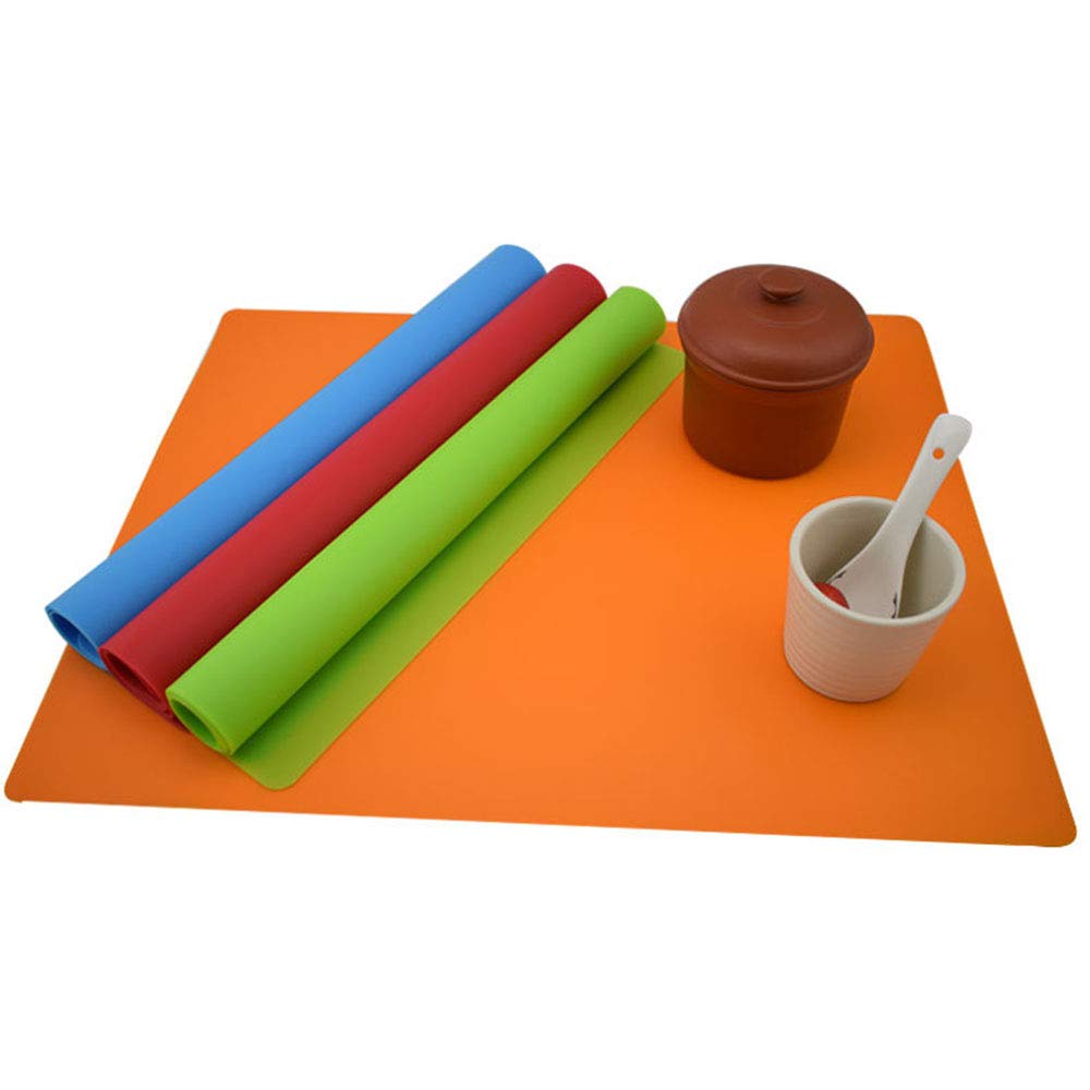 Manteles Individuales de Mesa Lavable Antimanchas Antideslizante Resistente Al Calor Gel de Sílice Salvamanteles Individuales