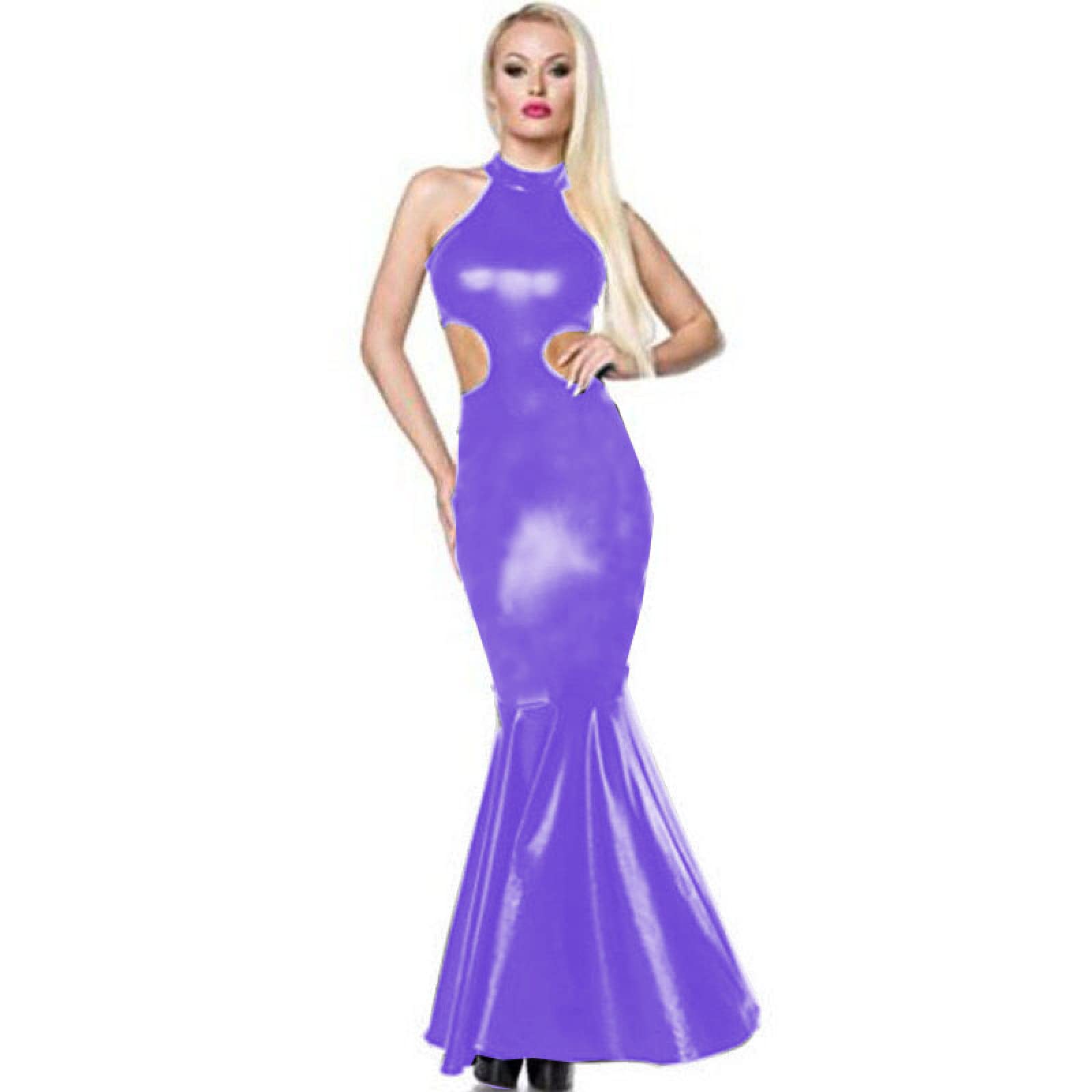 fitted lace wedding dress Amazon.com: Dress PVC Sleeveless High Neck Vinyl Long Dress Sexy Hollow Out  Evening Plus Size Bodycon Dress,Purple,XXXL : Clothing, Shoes & Jewelry