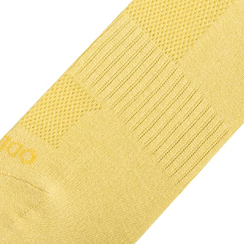 Image of Odd Sox - Basix Heather Athletic Crew Socks - Knit Cotton Cushioned Breathable Arch Support - Unisex Sizing