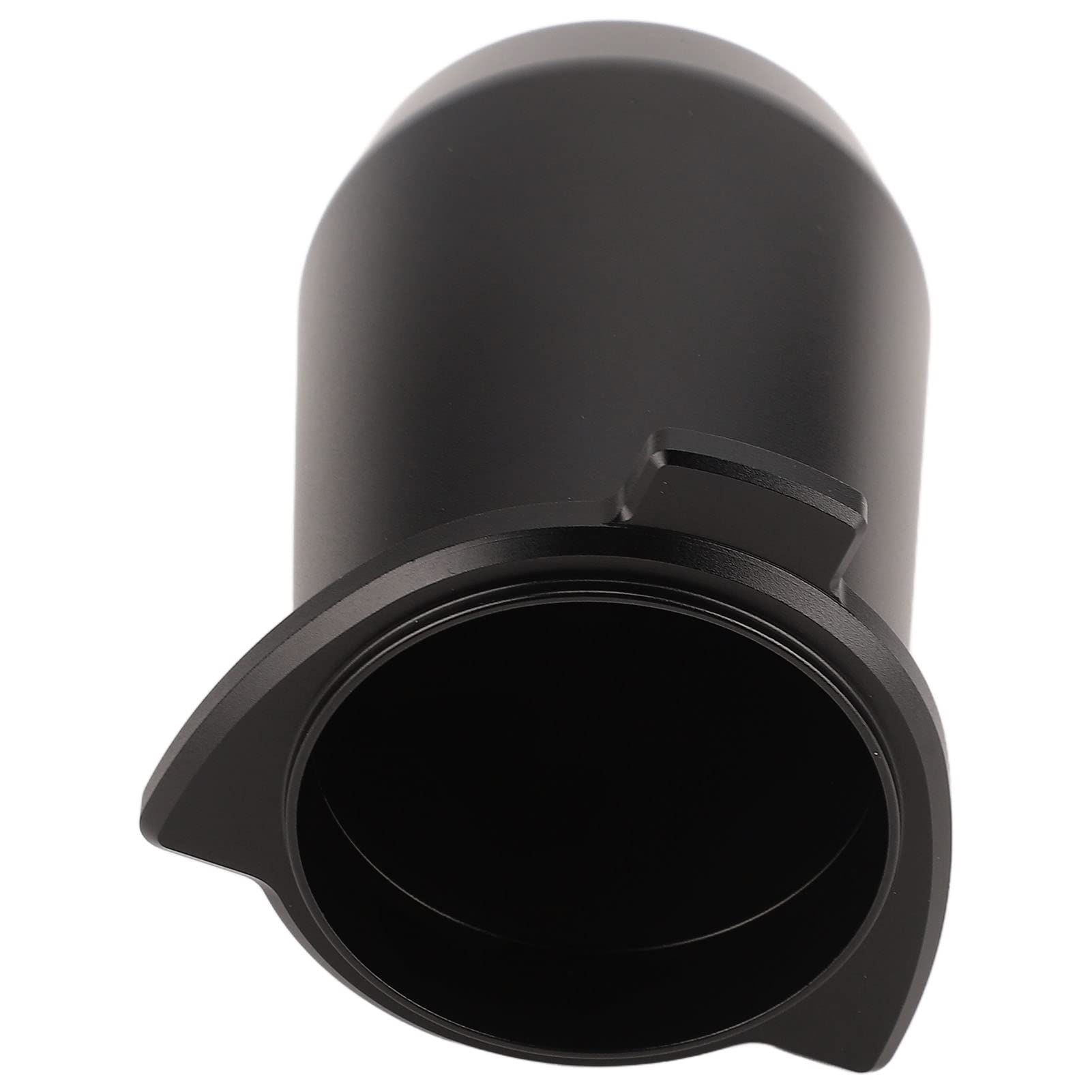 54mm kubek dozujący kawę ze stopu aluminium młynek do kawy espresso kubek w proszku podajnik kawy w proszku część (Black)