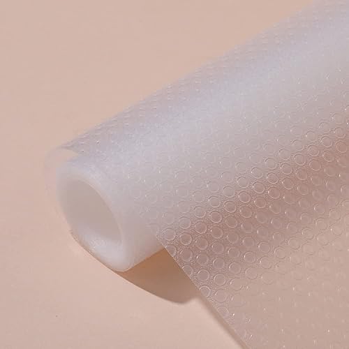 Revestimiento para estantes, revestimientos de cajones para cocina, no adhesivo, resistente al agua, agarre fuerte, fácil de limpiar y recortar,