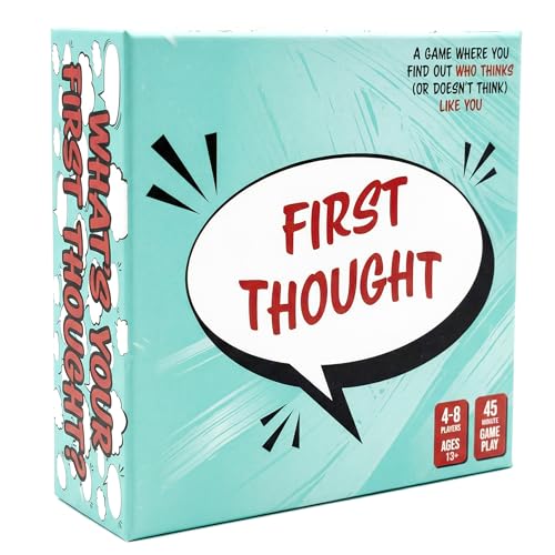 FIRST THOUGHT Juego de Mesa Familiar para 4-8 Jugadores miniatura 1