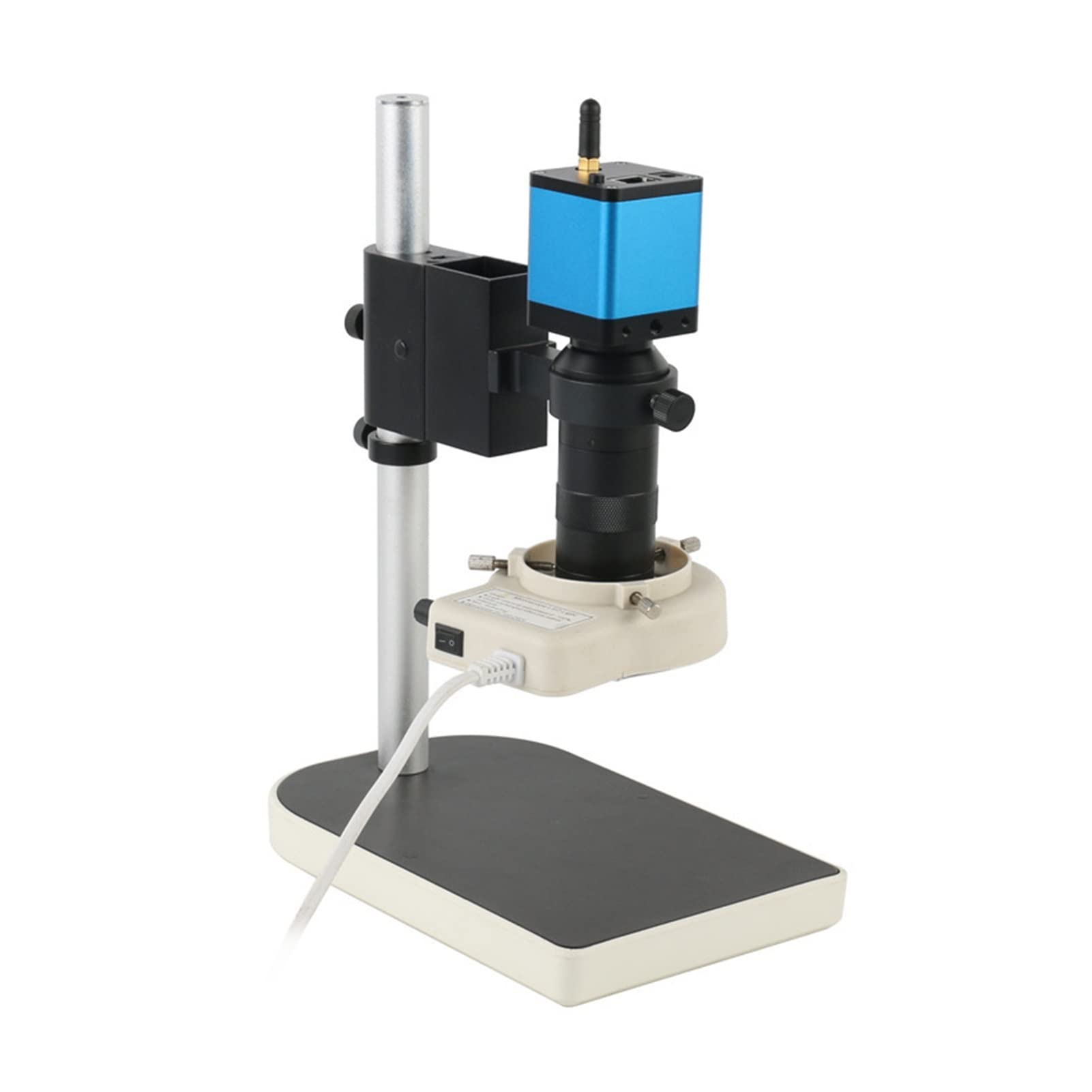 Fotocamera digitale per microscopi 10. 0x 5mp. Microscopio di saldatura WiFi WLAN. Interfaccia 1080p Camera industriale C Tipo Telecamera di rete 10 0x C. Lente bayonet.