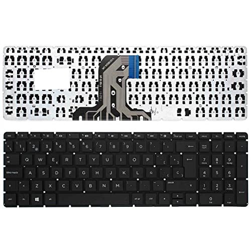 Portatilmovil® - Teclado para PORTÁTIL HP 250 G4 250 G5 255 G4 255 G5 256 G5 PK131EM2A09