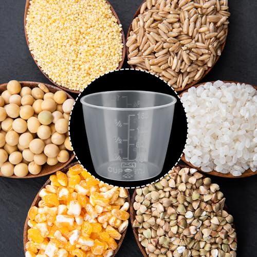 3 Vasos Medidores de Arroz 160ml Transparente miniatura 7